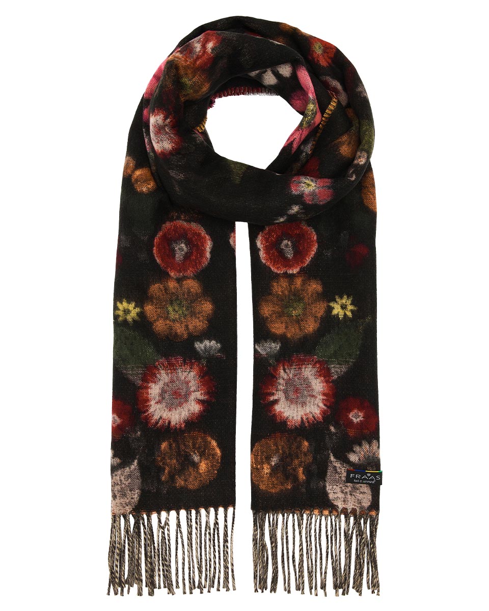 Fraas Halsduk med blommönster