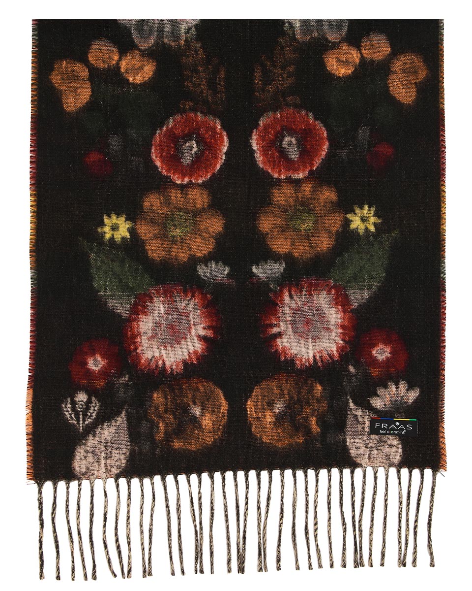 Fraas Halsduk med blommönster