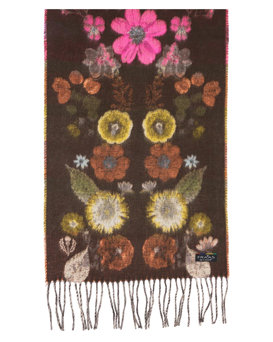 Fraas Halsduk med blommönster