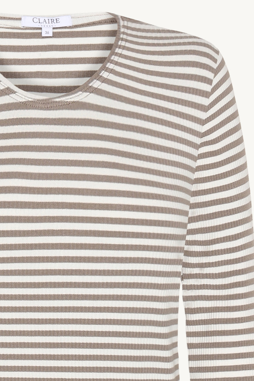 Claire T-shirt Amy Stripe