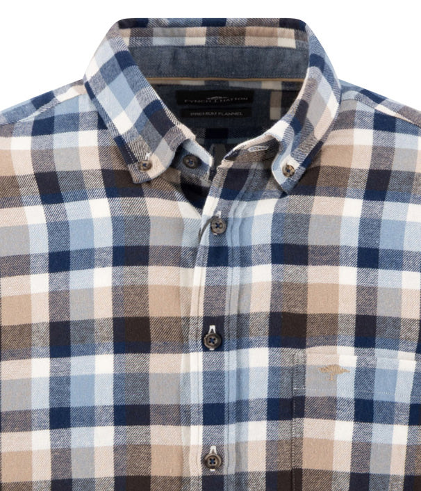 Fynch & Hatton Flannel Check, B.D., 1/1