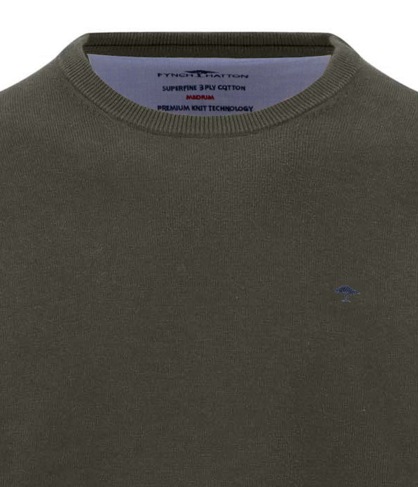 Fynch & Hatton O-Neck, Superfine