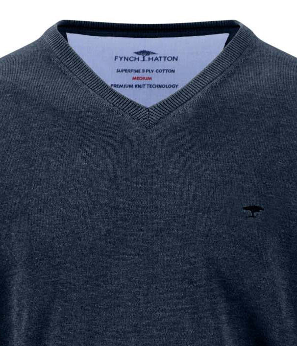 Fynch & Hatton V-Neck, Superfine