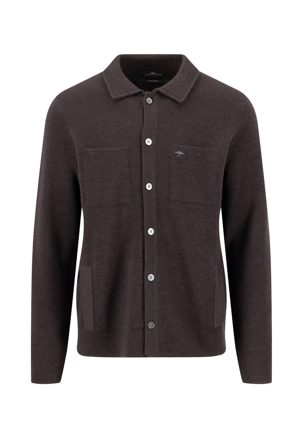 Fynch & Hatton Polo button cardigan, Merino