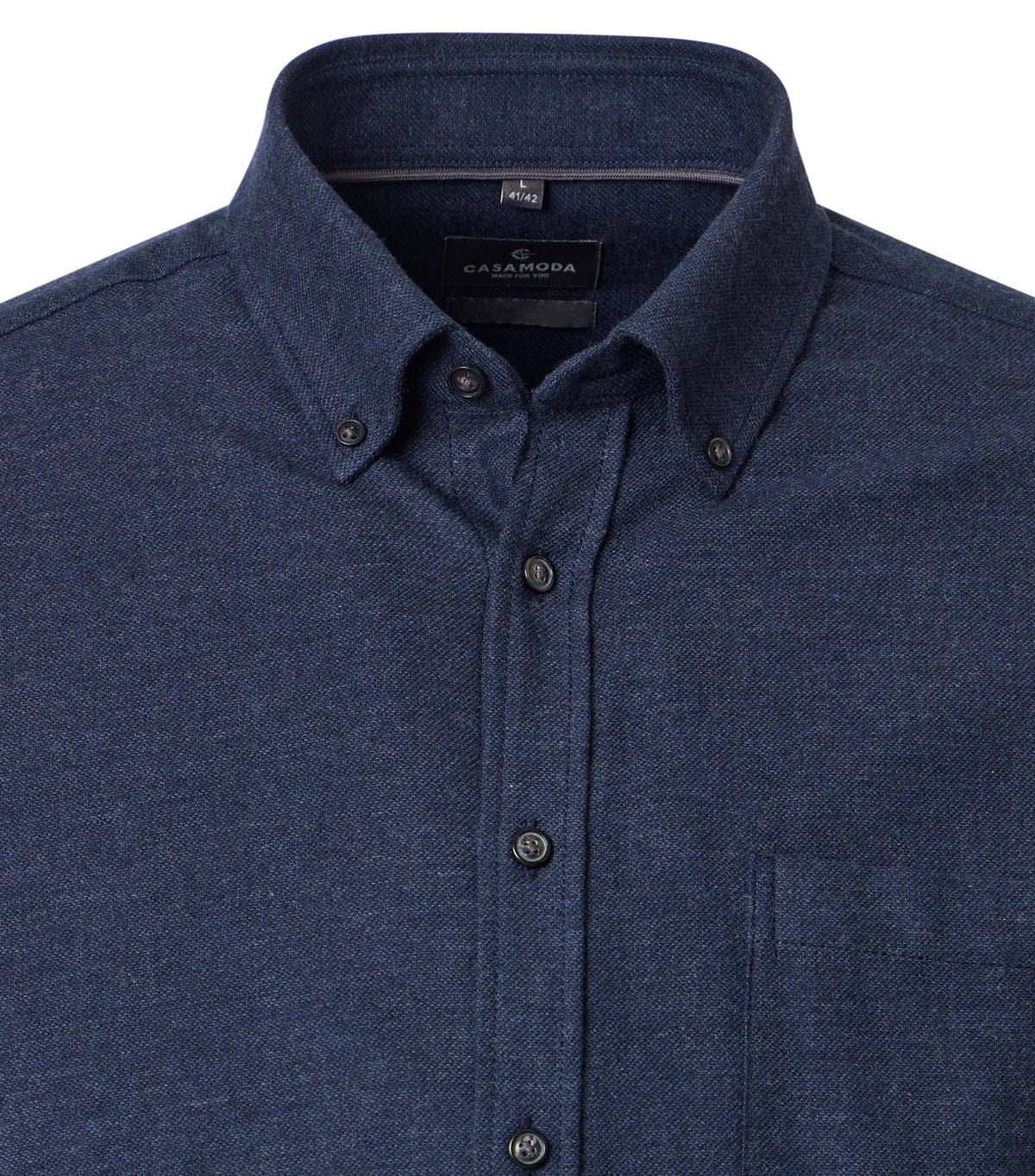 CASAMODA enfärgad Casual Fit-skjorta