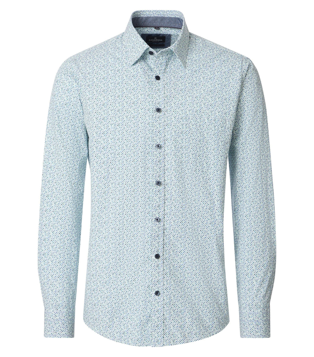 CASAMODA Casual Fit-skjorta med Kent-krage