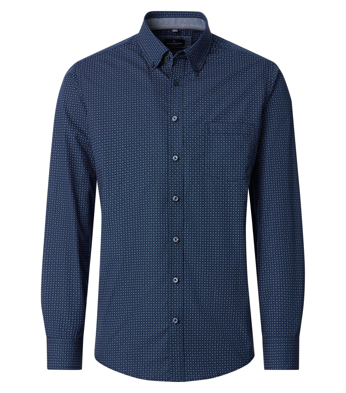 CASAMODA mönstrad Casual Fit-skjorta