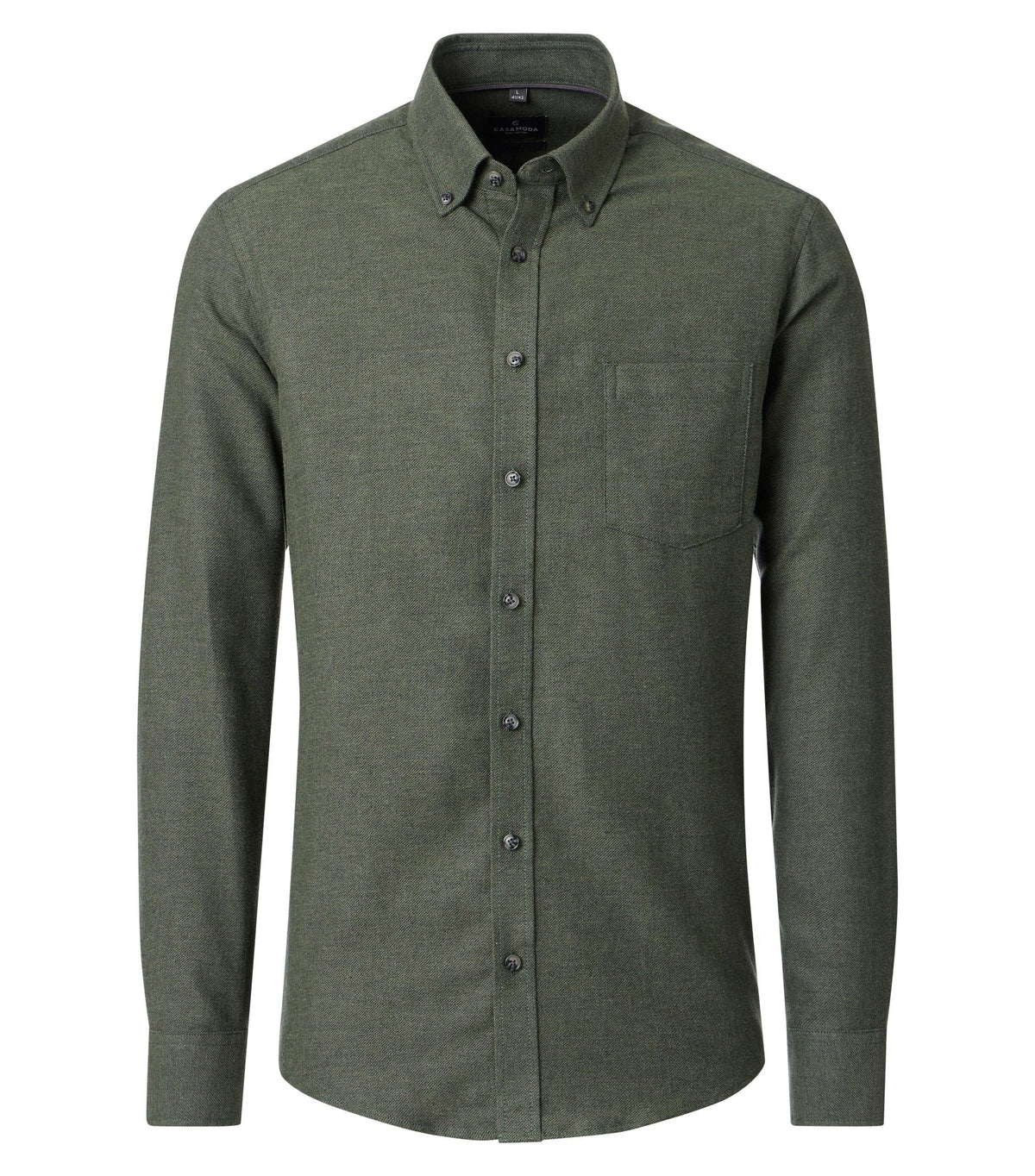 CASAMODA enfärgad Casual Fit-skjorta