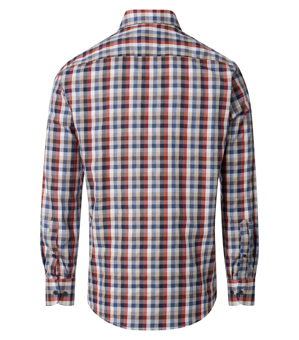 CASAMODA rutig Casual Fit-skjorta