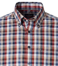CASAMODA rutig Casual Fit-skjorta