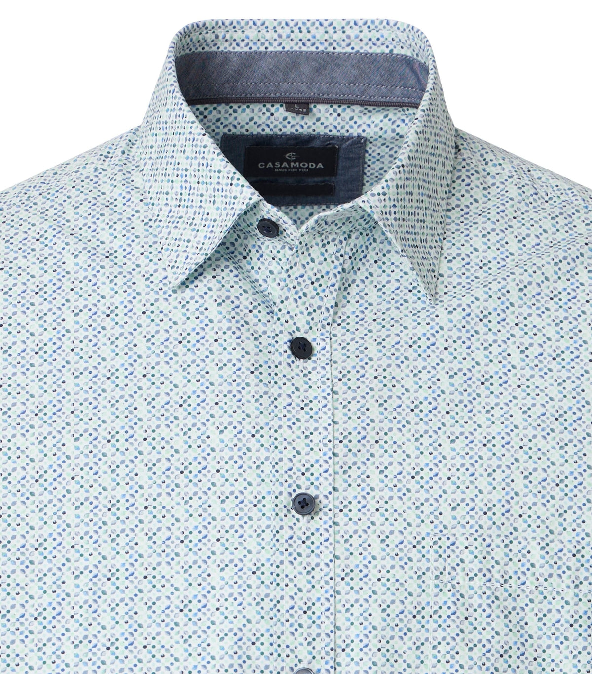 CASAMODA Casual Fit-skjorta med Kent-krage