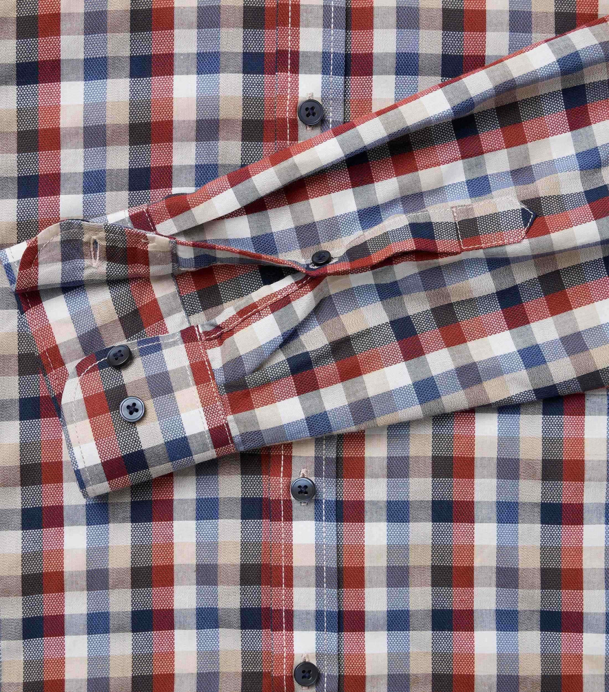 CASAMODA rutig Casual Fit-skjorta