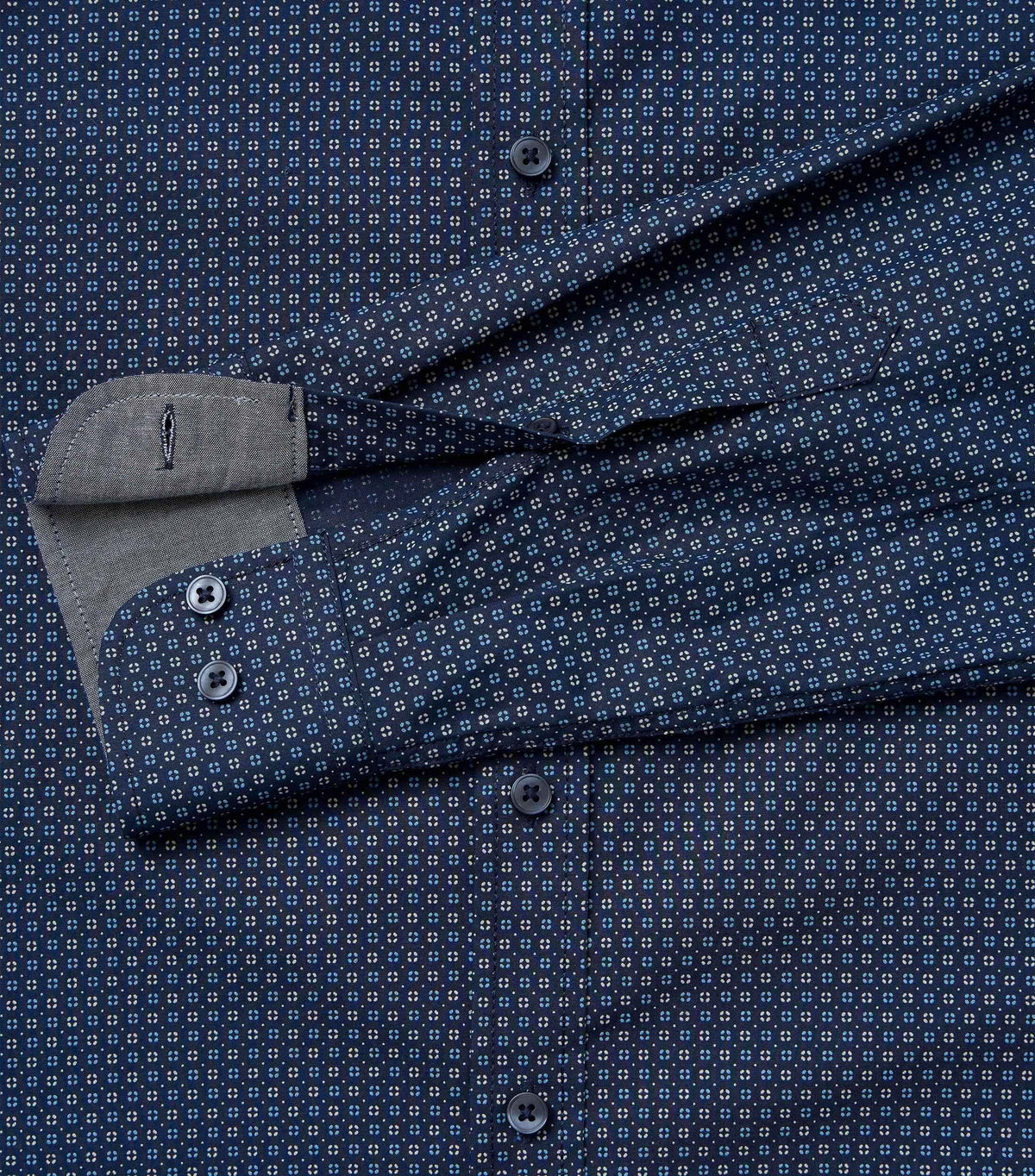 CASAMODA mönstrad Casual Fit-skjorta
